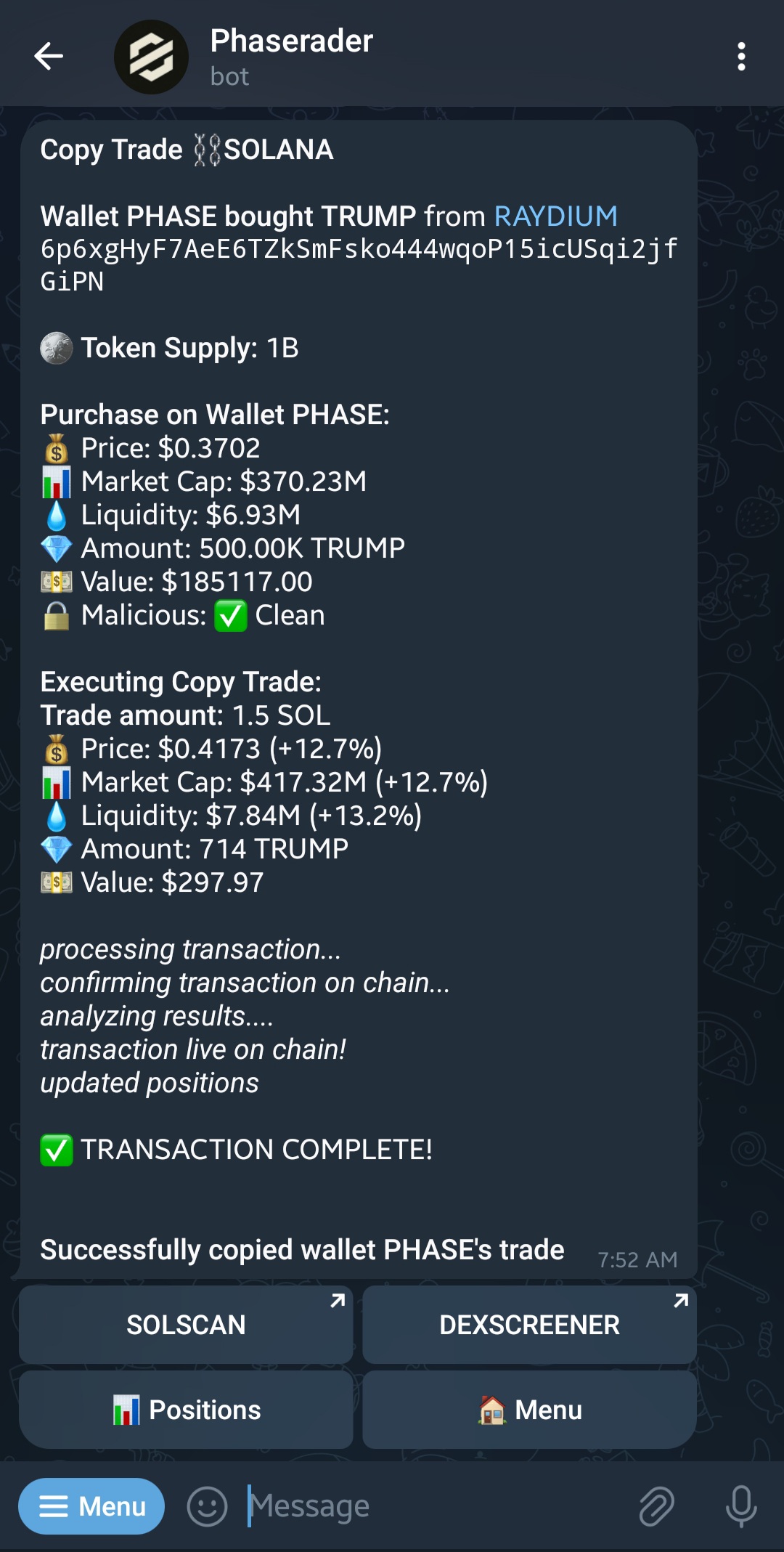 Copy Trade screenshot